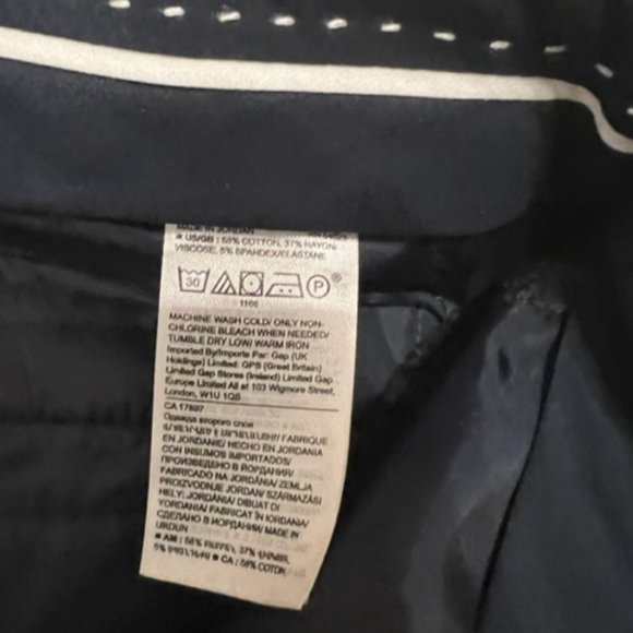 Banana Republic Navy Slacks - Picture 5 of 7